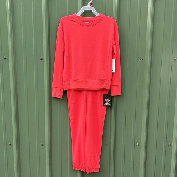 Girls Jumpsuit Dresses & Tracksuit 6-Piece Set Size S - Picture 2 of 15